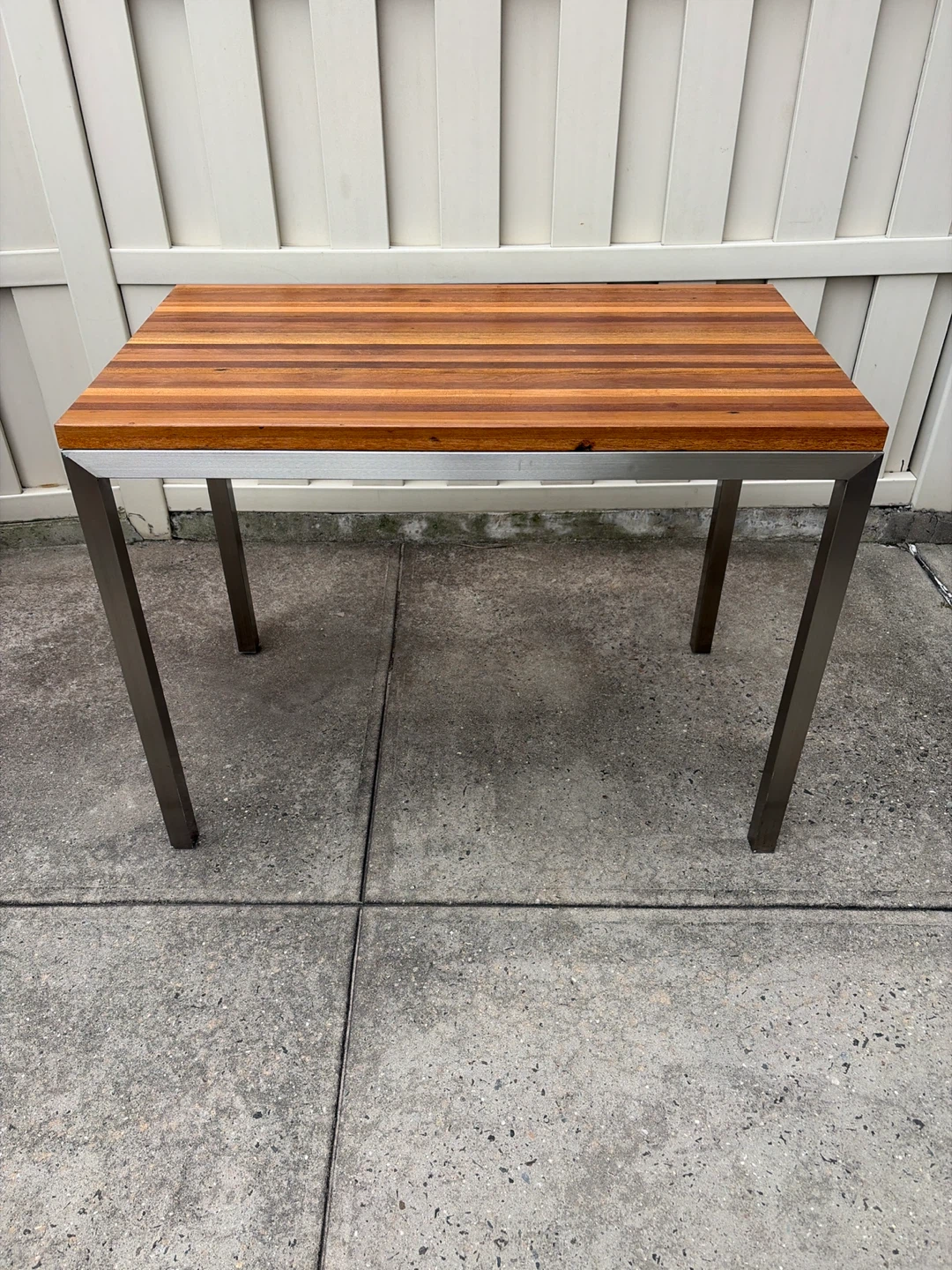 Crate & Barrel - (Parsons) Recycled Multi-Wood Dining Table