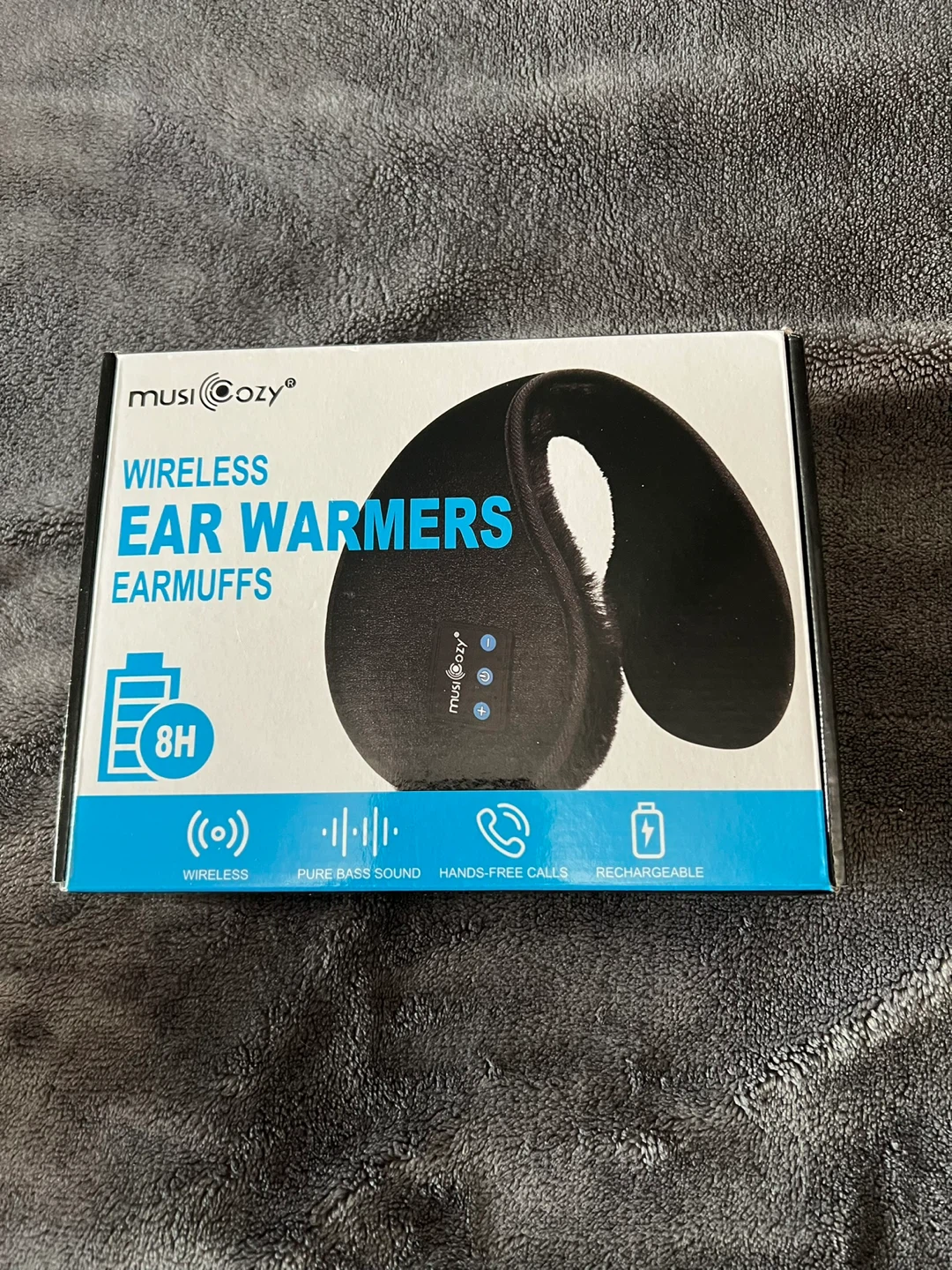 NEW - MUSICOZY Wireless Ear Warmers Earmuffs