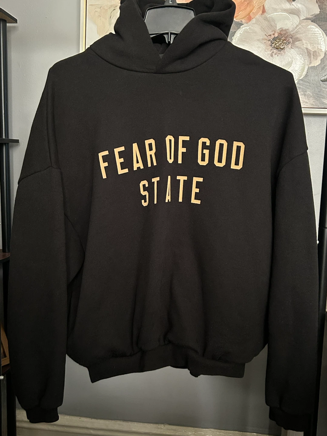 Fear of God Essentials "STATE" Hoodie Black - photo 2