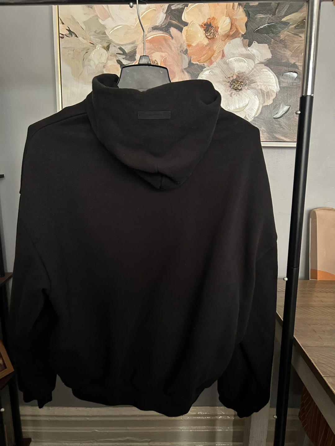 Fear of God Essentials "STATE" Hoodie Black - photo 3