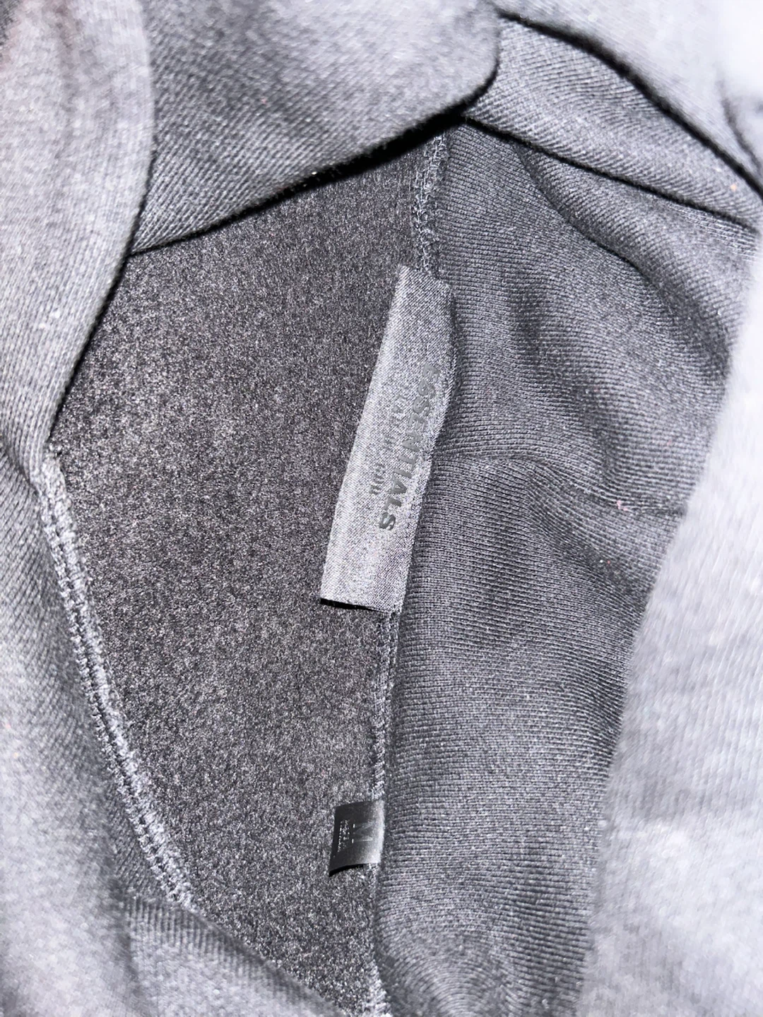 Fear of God Essentials "STATE" Hoodie Black - photo 4