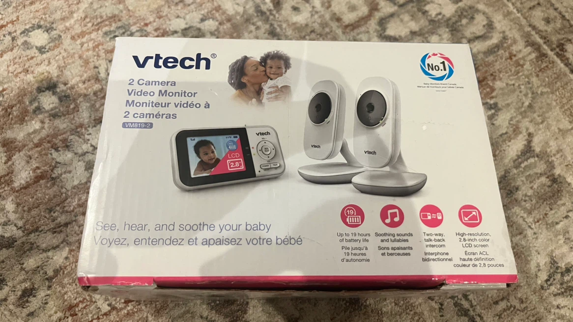 VTech VM819-2 Baby Monitor with 2 Cameras - photo 4