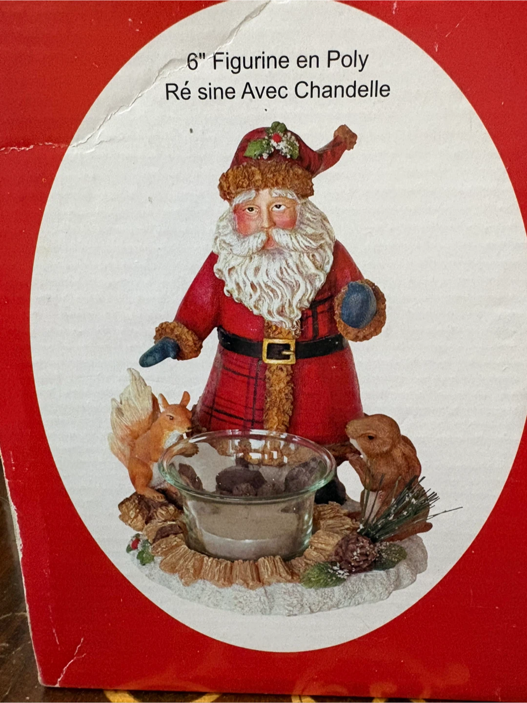 Set of 5 Christmas Decorative Figurines and Waterglobes - photo 3