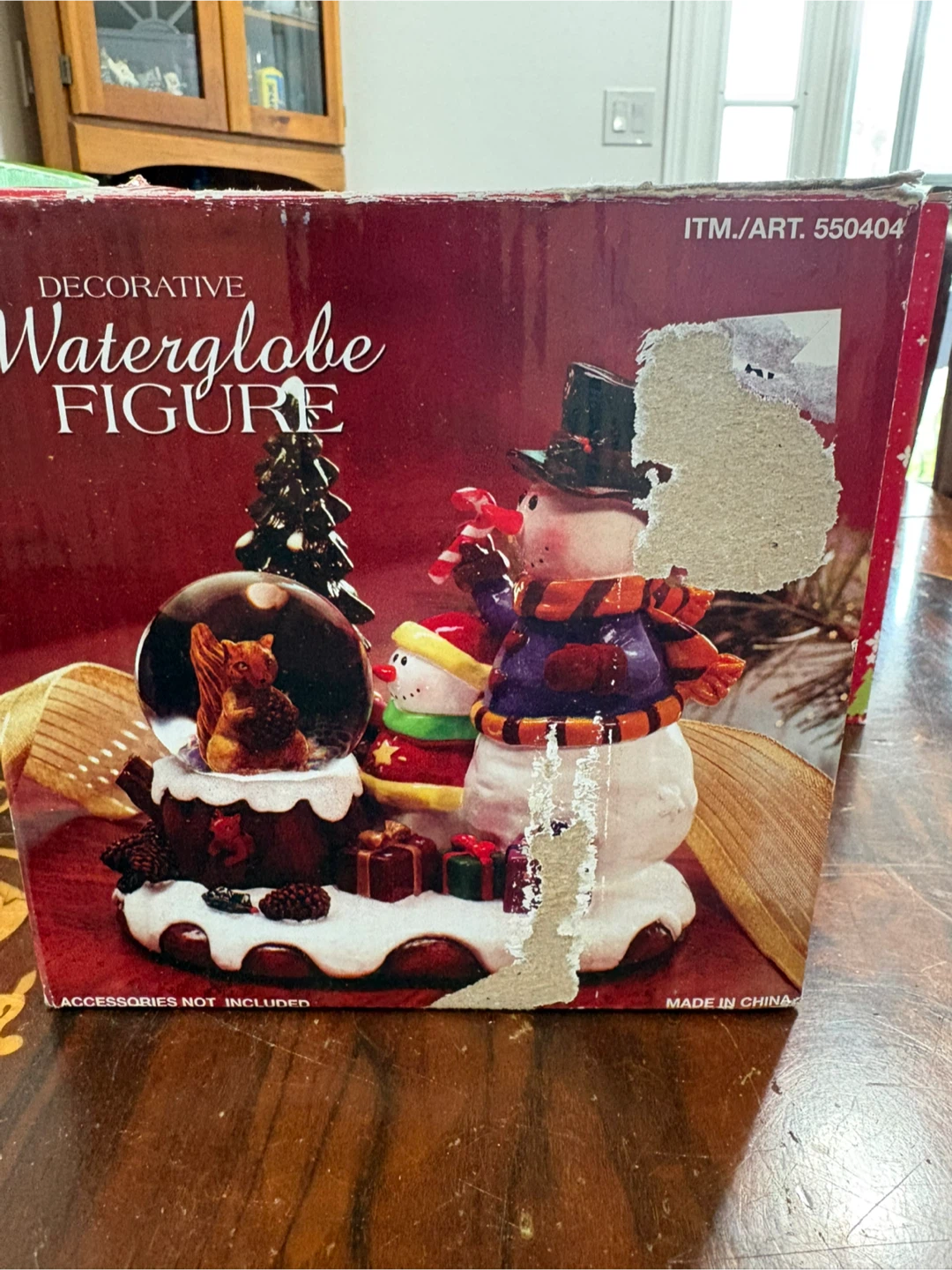 Set of 5 Christmas Decorative Figurines and Waterglobes - photo 4