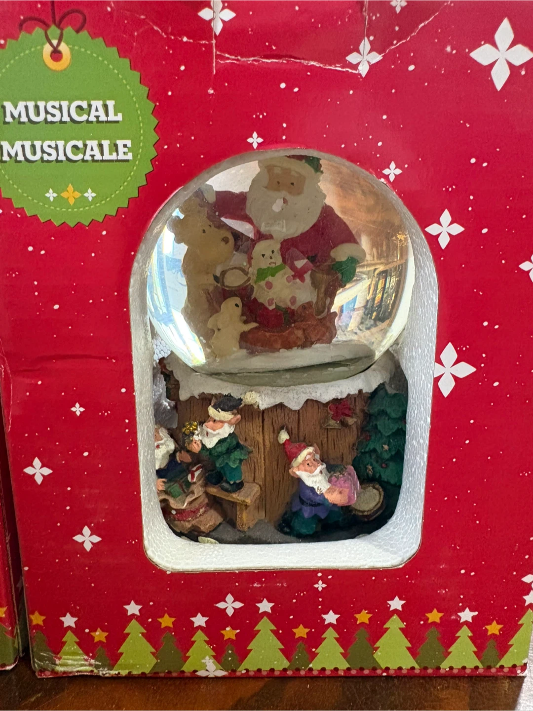 Set of 5 Christmas Decorative Figurines and Waterglobes - photo 5