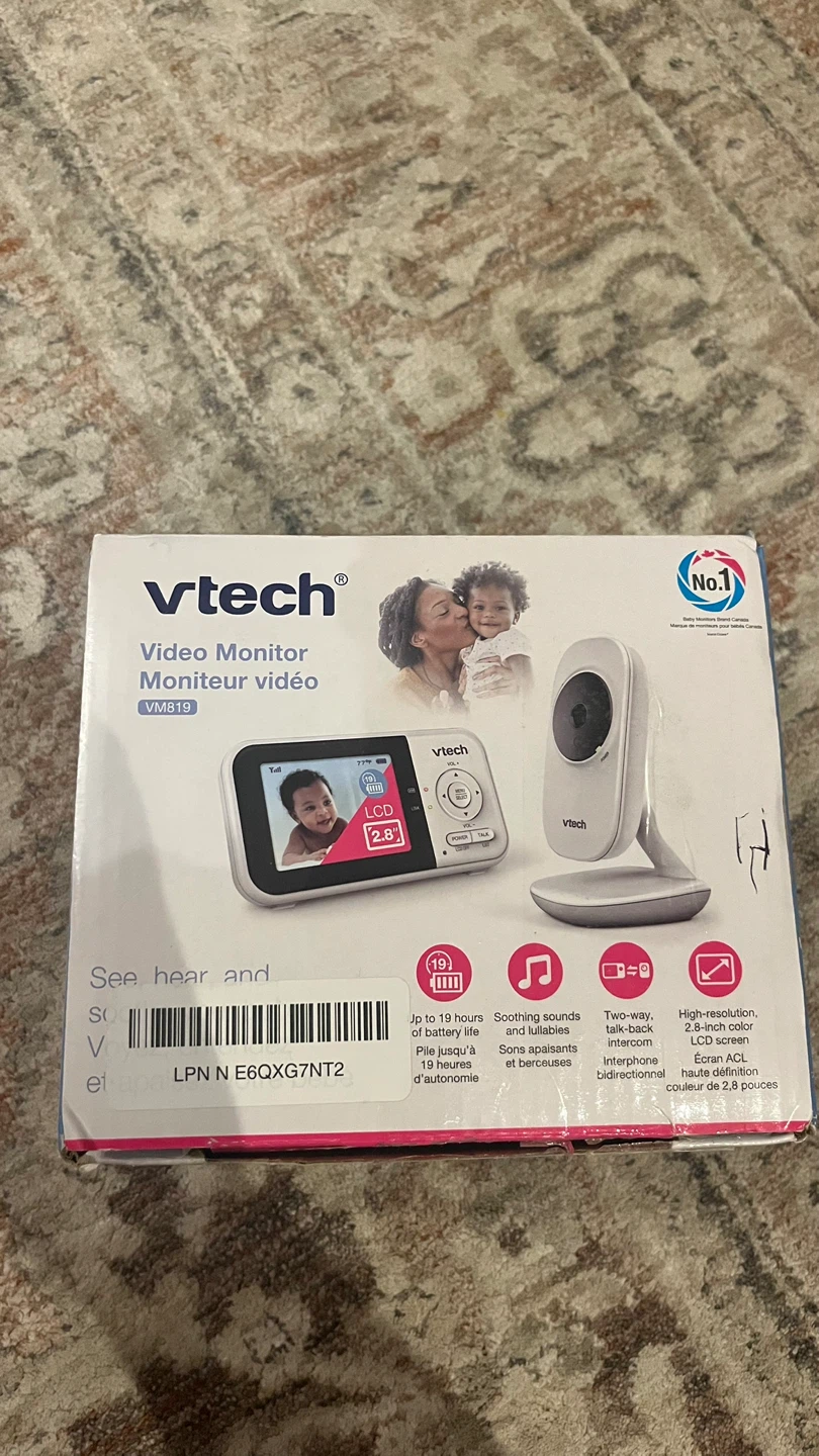 VTech VM819 Video Baby Monitor