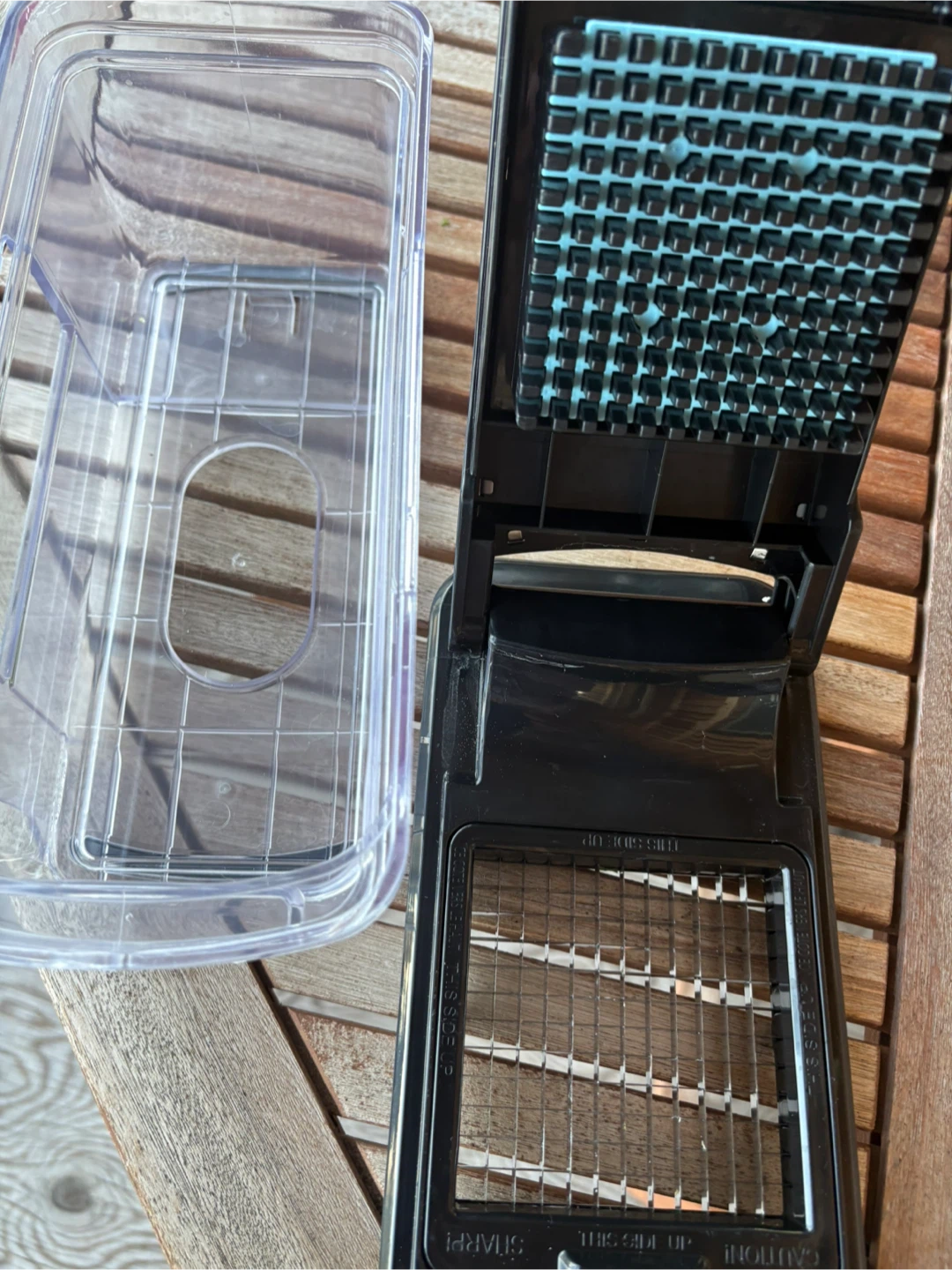 Black Garlic Press with Container - photo 5