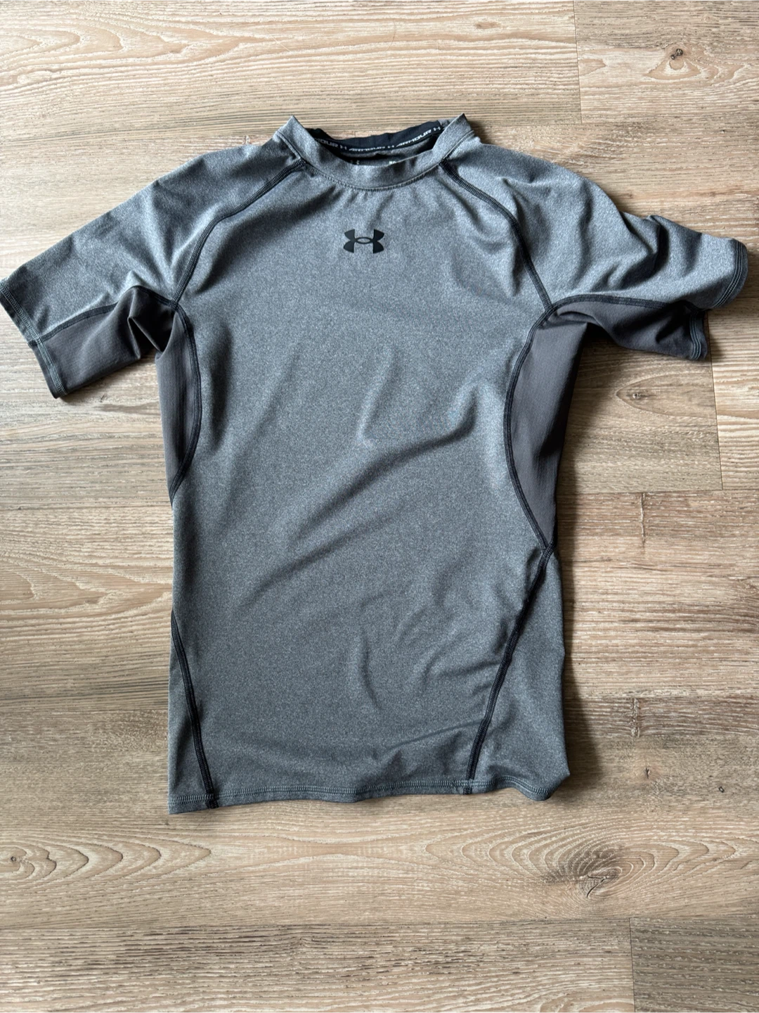 Under Armour Grey Short Sleeve Compression Shirt