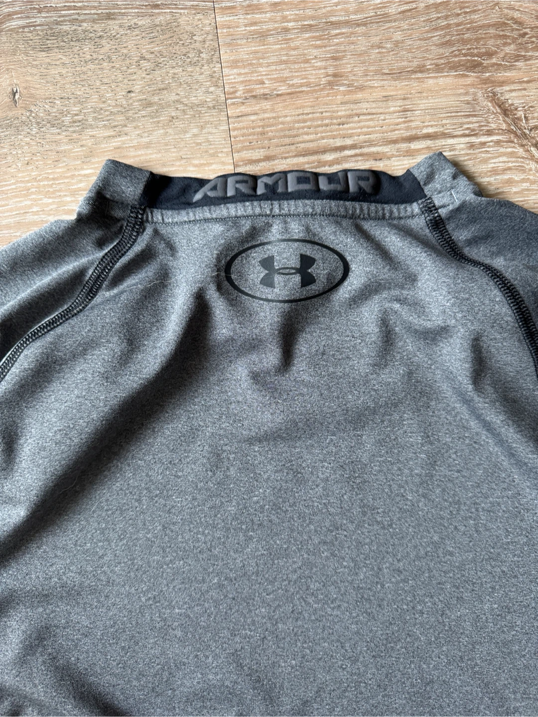 Under Armour Grey Short Sleeve Compression Shirt - photo 3