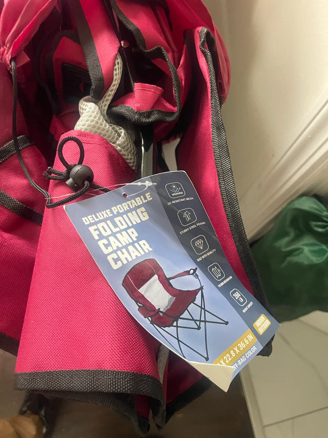Deluxe Portable Folding Camp Chair - photo 3