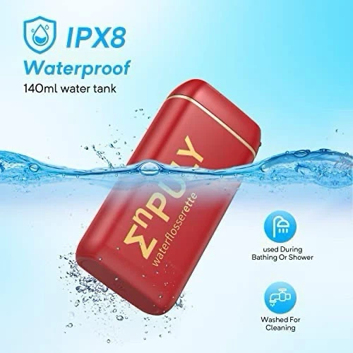 Enpuly Portable Water Flosser Red - photo 2