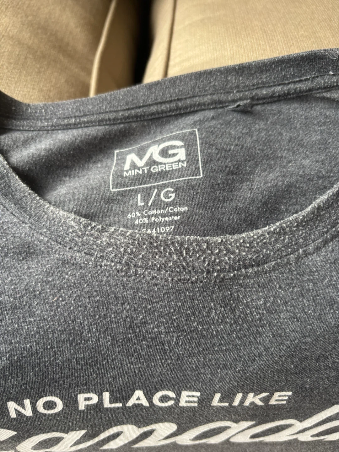 Grey "No Place Like Canada" T-Shirt - Size L - photo 3