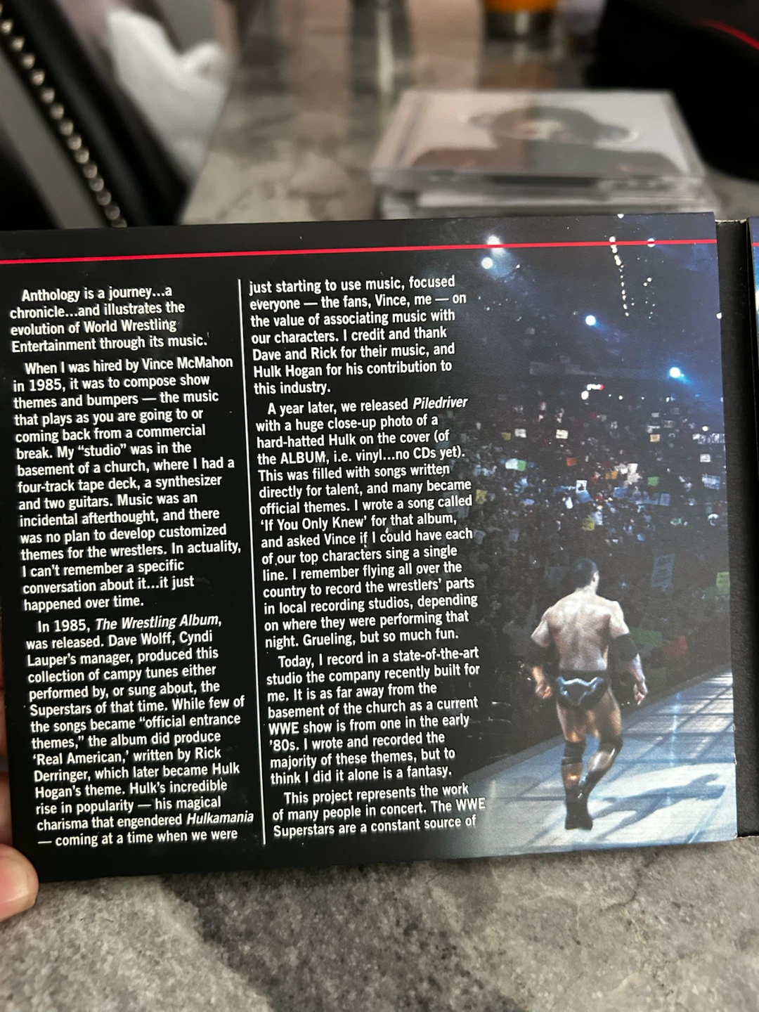 WWE Anthology 3 CD Box Set - photo 2