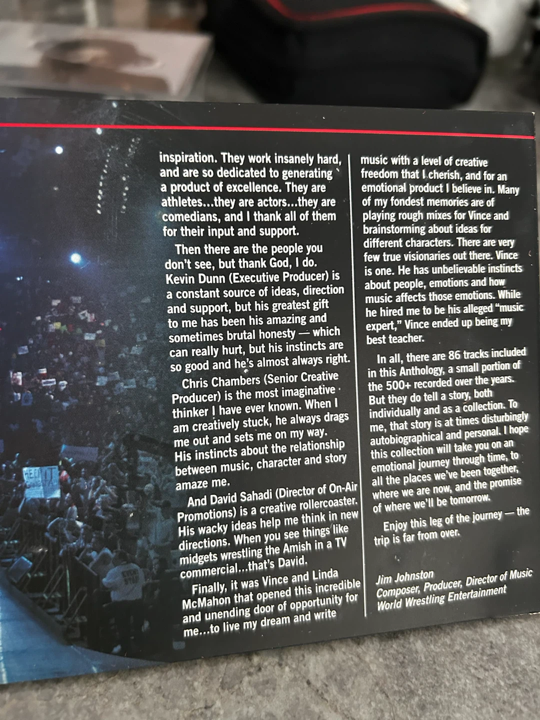 WWE Anthology 3 CD Box Set - photo 3