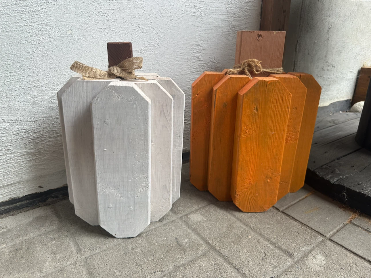 Wooden Pumpkins