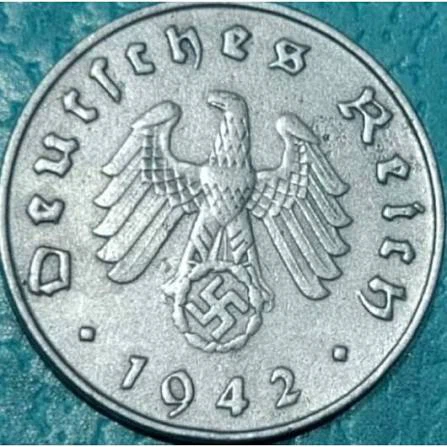 Antique ww2 German third Reich coin