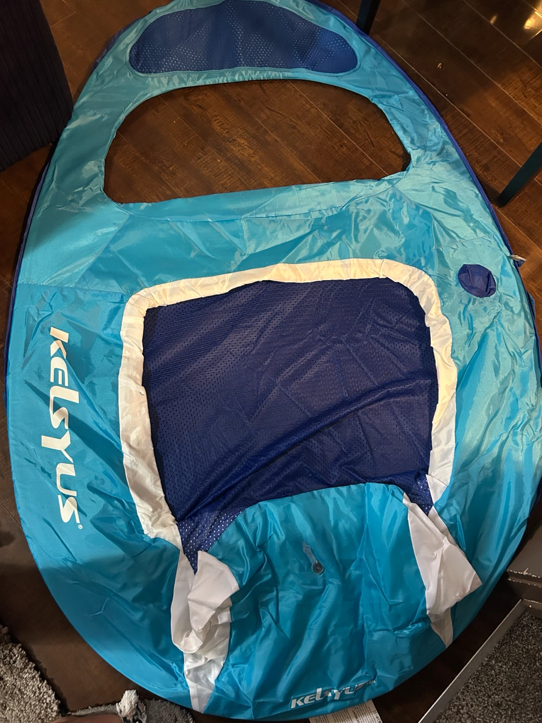 Kelsyus Blue Mesh Floating Lounger - photo 4