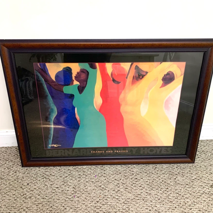 Bernard Hoyes Thanks and Praises Framed Art Print Wall Decor - photo 2
