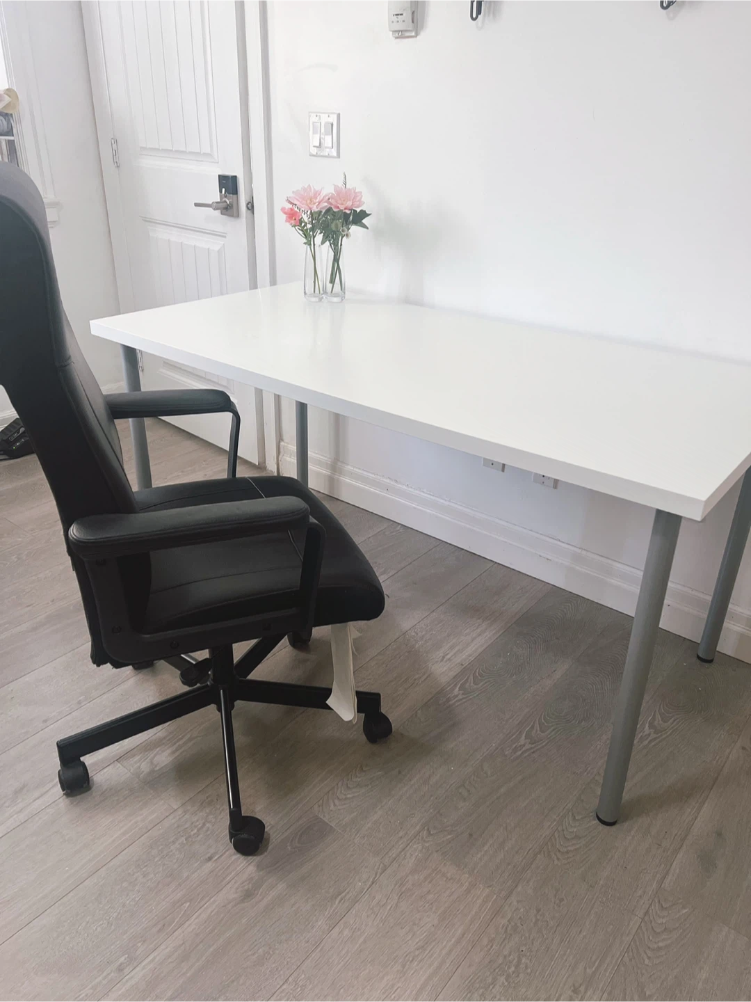 Delivery Available, IKEA Big Desk & Swivel Chair