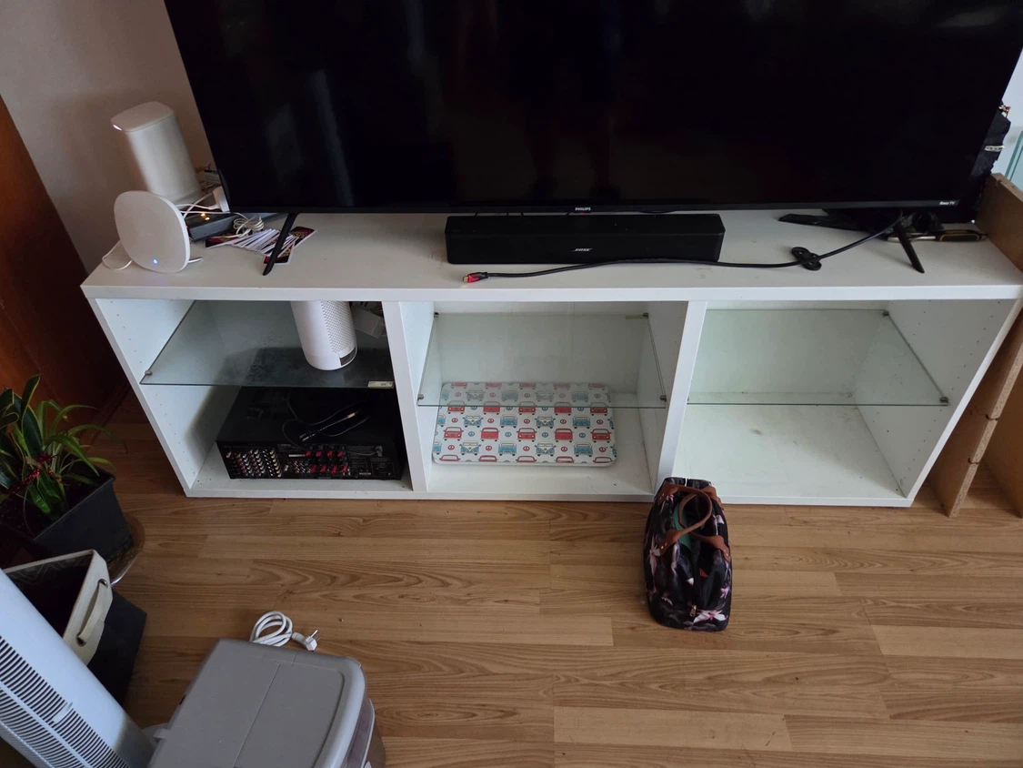 IKEA BESTÅ TV Bench - White - photo 2