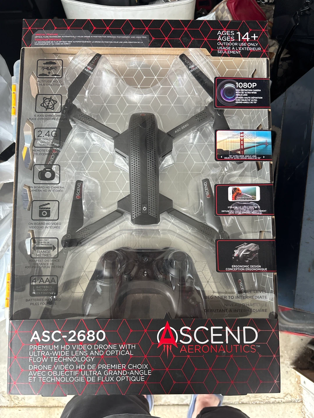 Ascend Aeronautics ASC-2680 Drone with Camera