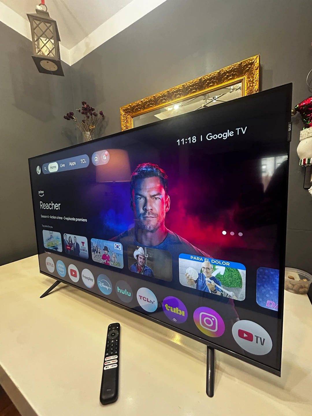 TCL 43" 4K Q Class QLED With Google Tv 43Q651G
