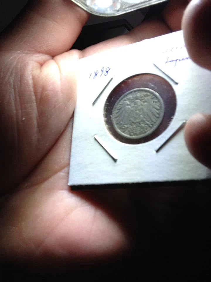 Antique 1898 German empire coin