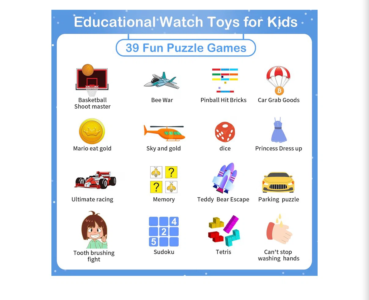PhyuIls Kids Smart Watch - Blue - photo 4