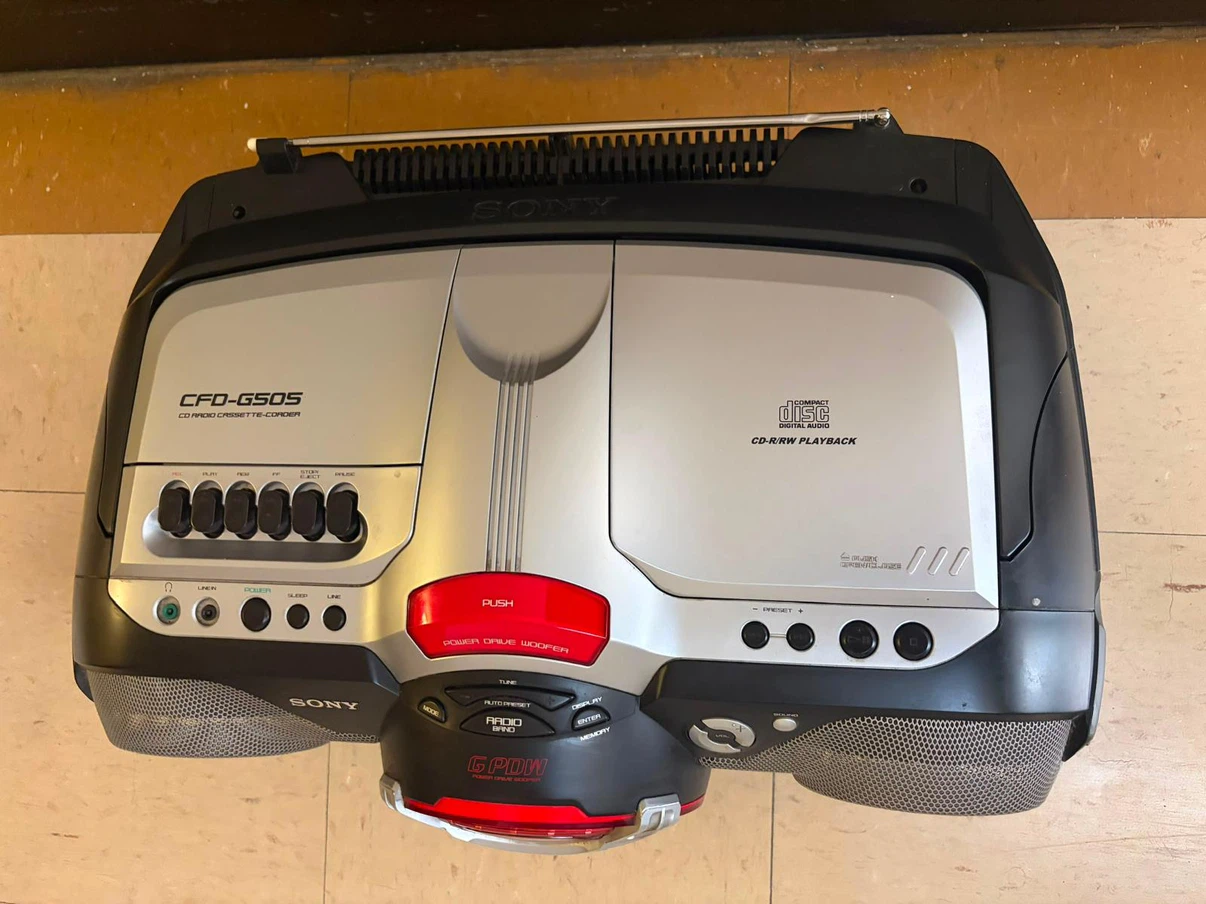 Sony CFD-G505 CD Radio Cassette-Corder Boombox - photo 3