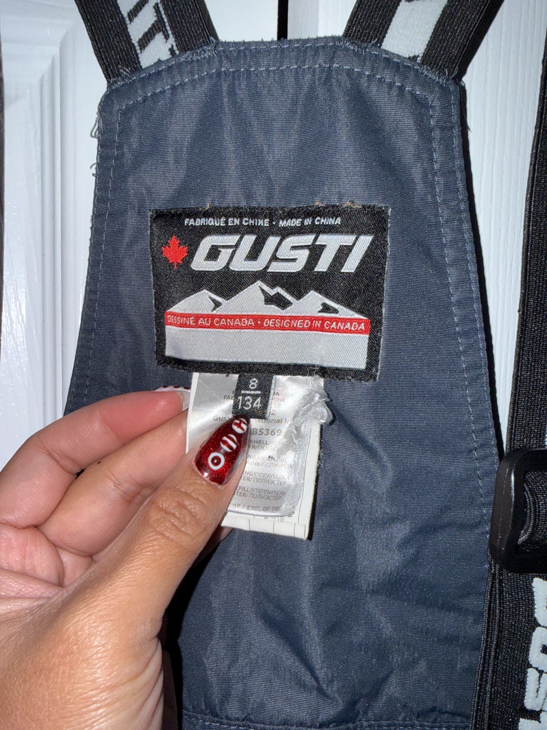 Gusti Ski Overalls - Size 8 - Boys/Girls - photo 2