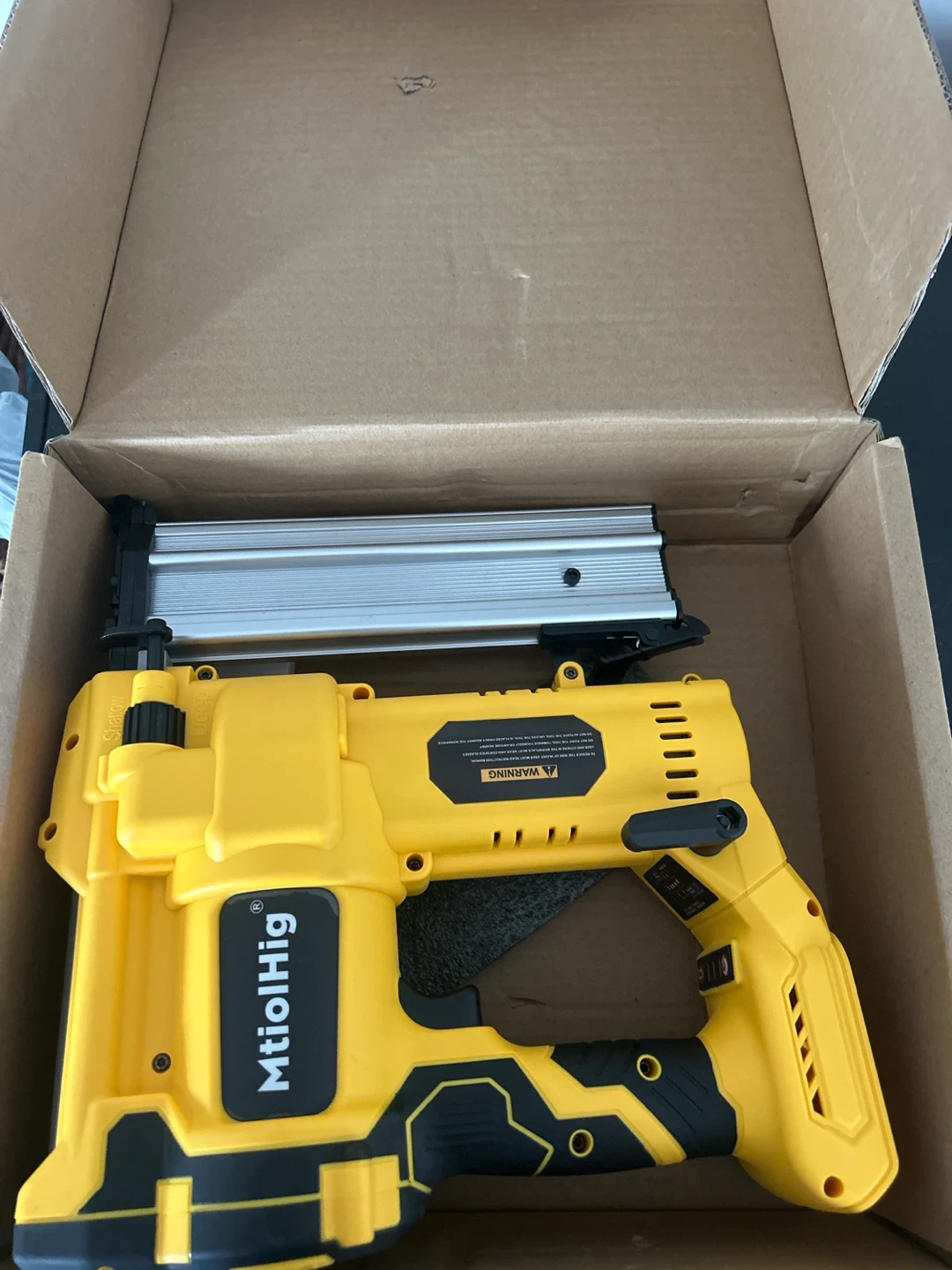 MtiolHig 2-in-1 Cordless Brad Nailer
