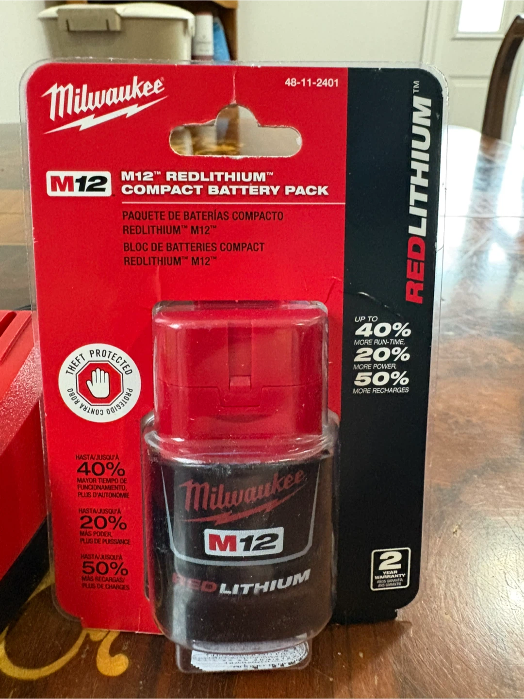 Milwaukee M12 RedLithium Battery and Charger Set - photo 2