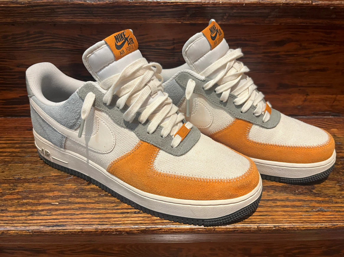 Nike Air Force 1 Light Pumice Pale Ivory Size 12 - photo 2