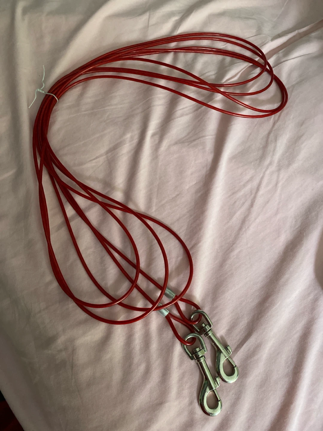 Pet tie out cable