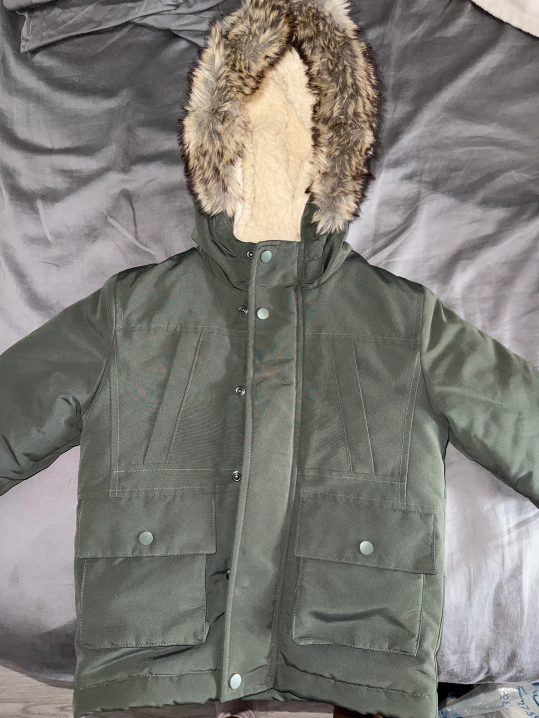 George green hooded parka jacket - photo 2