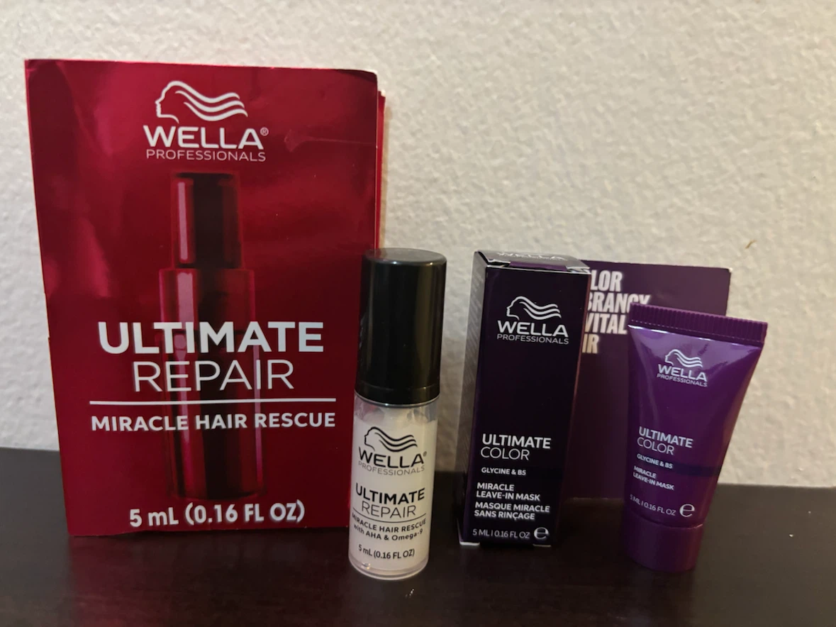 NEW-Wella Professionals Ultimate Repair & Miracle Hair Masks
