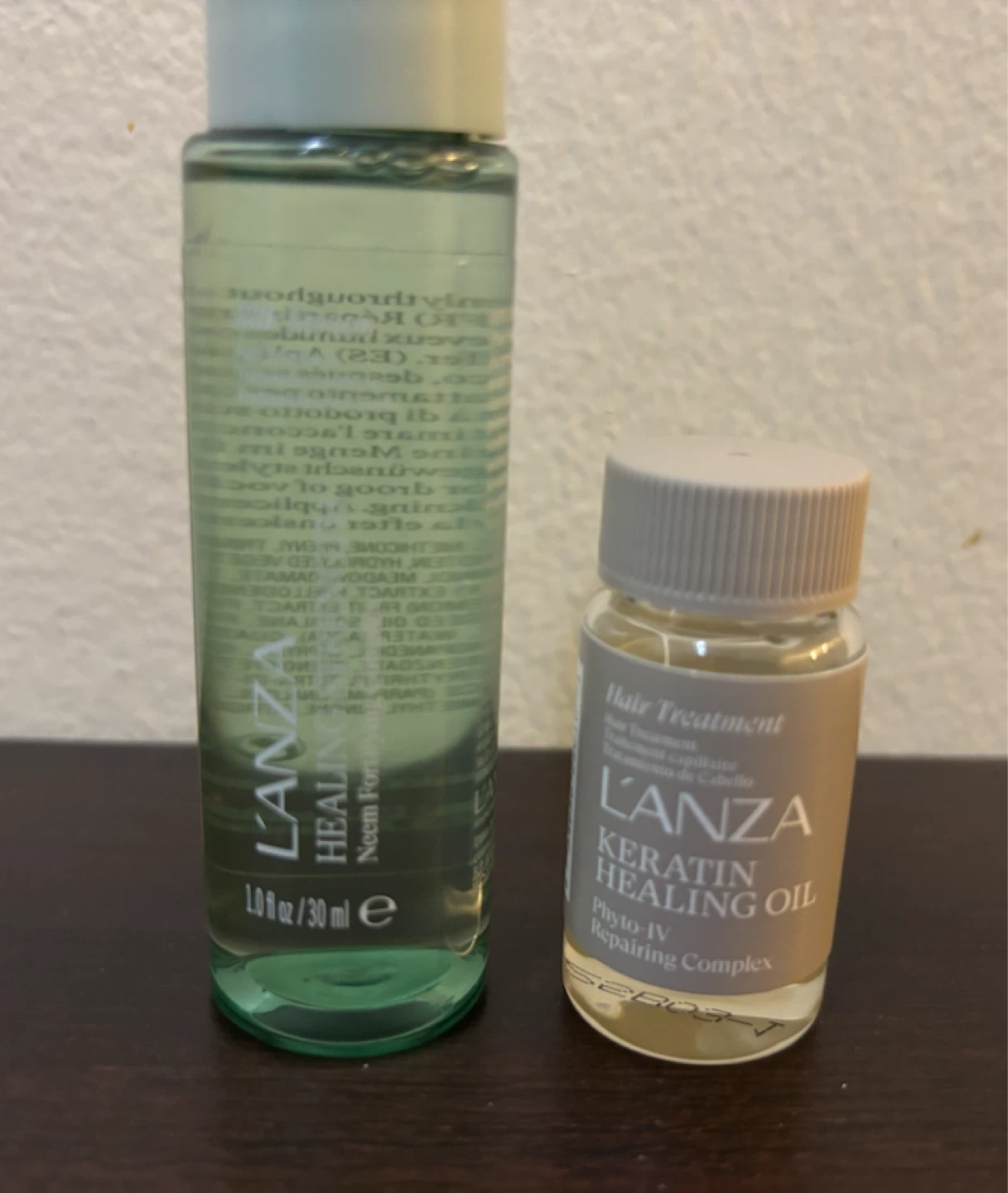 NEW-L'ANZA Healing Neem Fortifier & Keratin Healing Oil