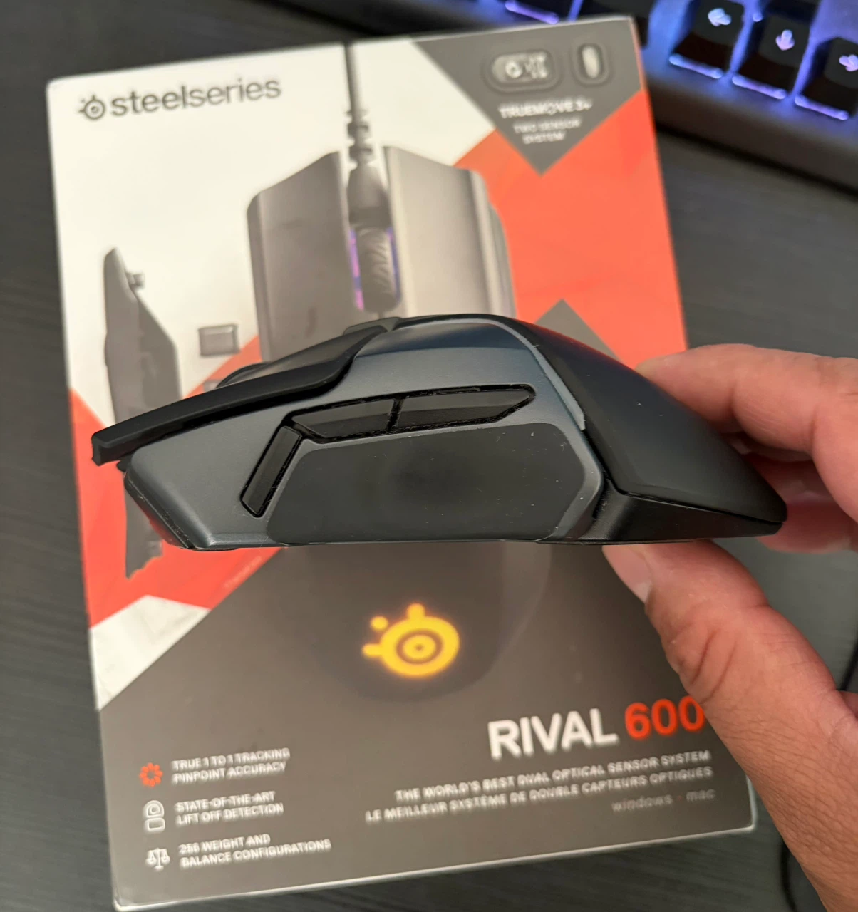 Selling Steelseries Rival 600 Wired Gaming Mouse - photo 5