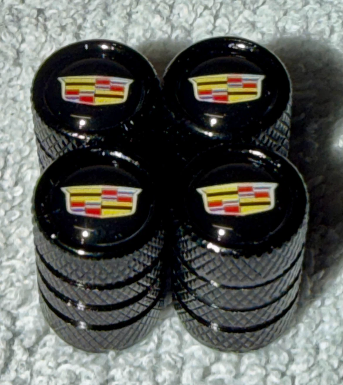 Cadillac Tire Valve Stem Caps (Set of 4) - photo 4