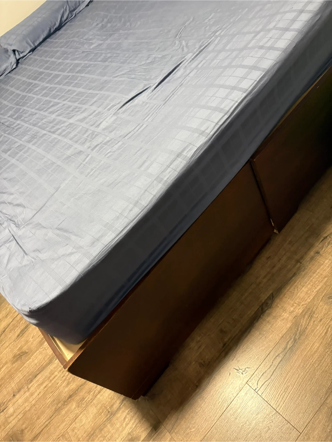 Queen Size Wooden Storage Bed Frame *MOVING SALE* - photo 2