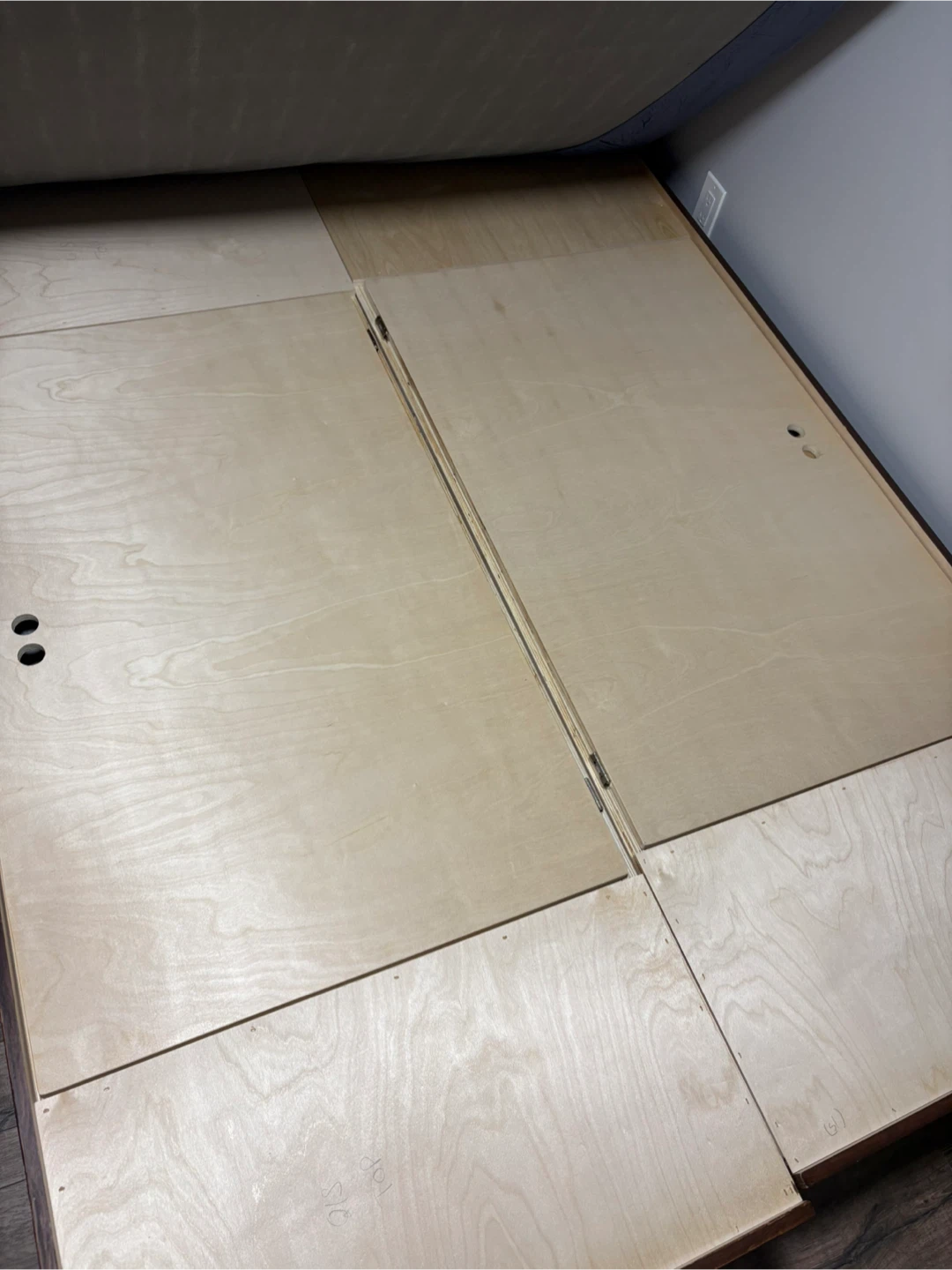 Queen Size Wooden Storage Bed Frame *MOVING SALE* - photo 5