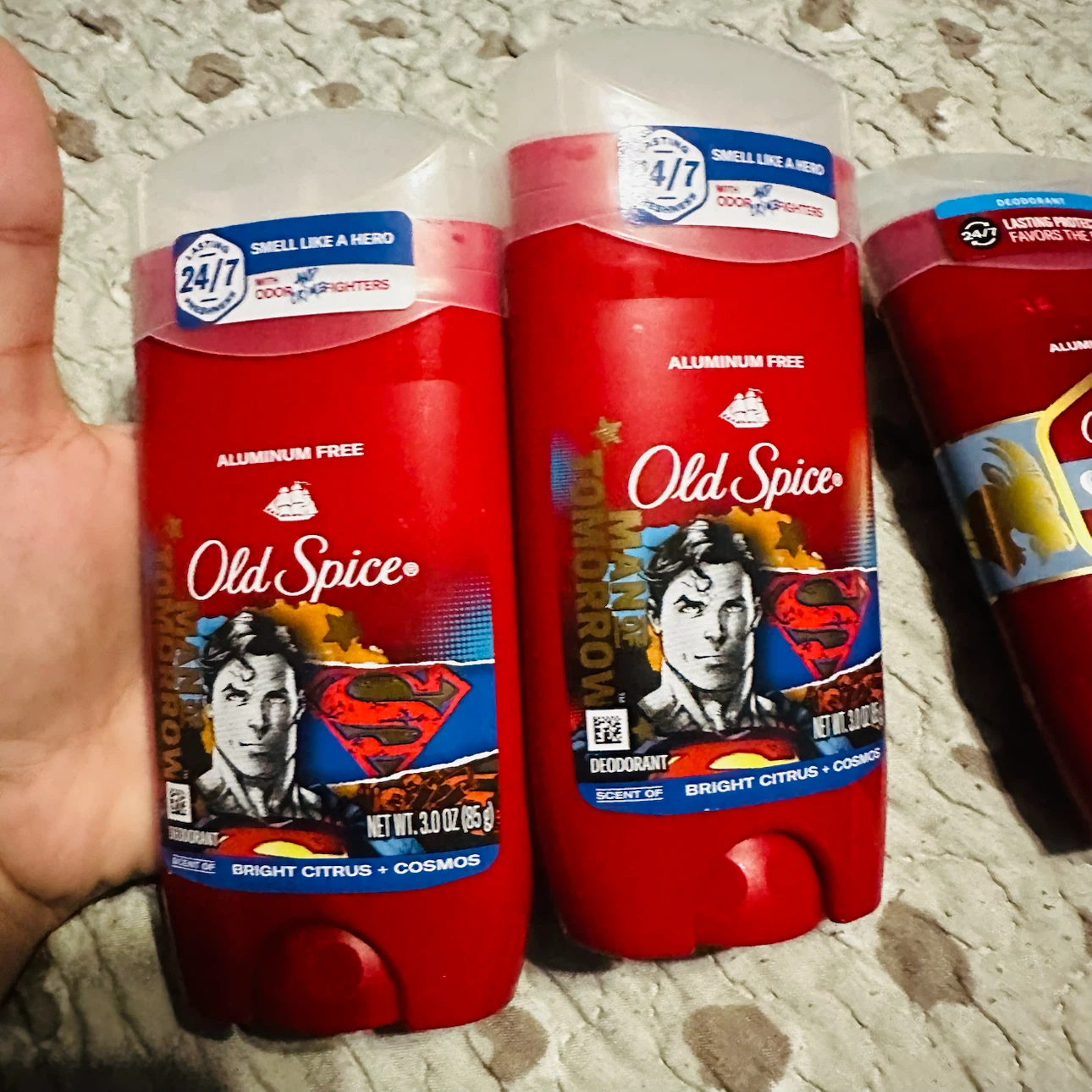 Old Spice Deodorant "Man of Tomorrow" 3oz Bright Citrus + Cosmos
