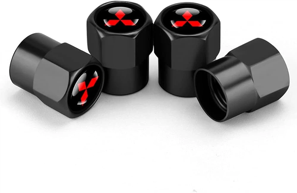 Mitsubishi Motors Tire Valve Caps & Keychain Set - photo 2