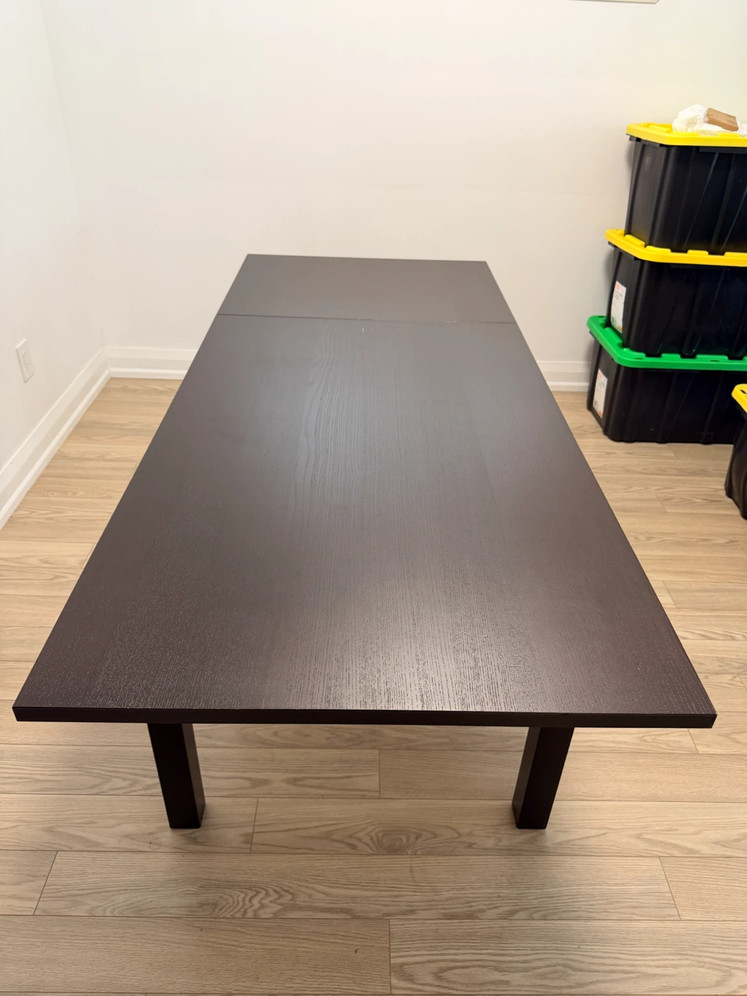IKEA extendable dining table - photo 2