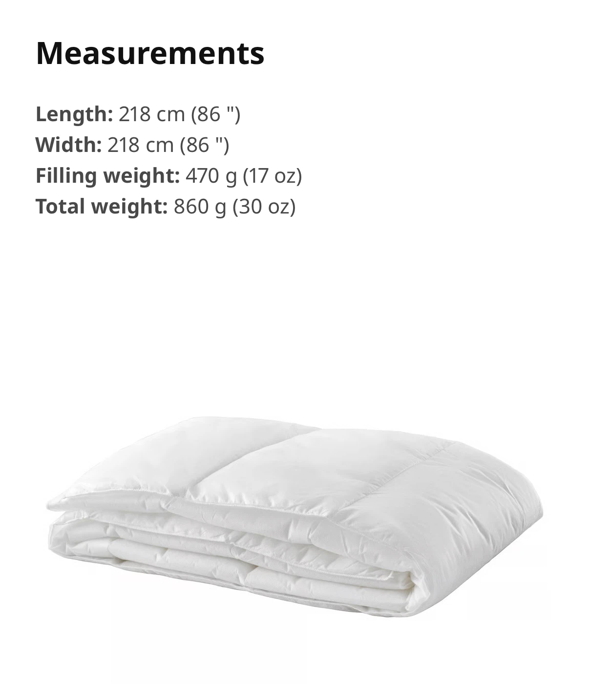 (NEW) IKEA MYSKGRÄS Duvet - Full/Queen - photo 3