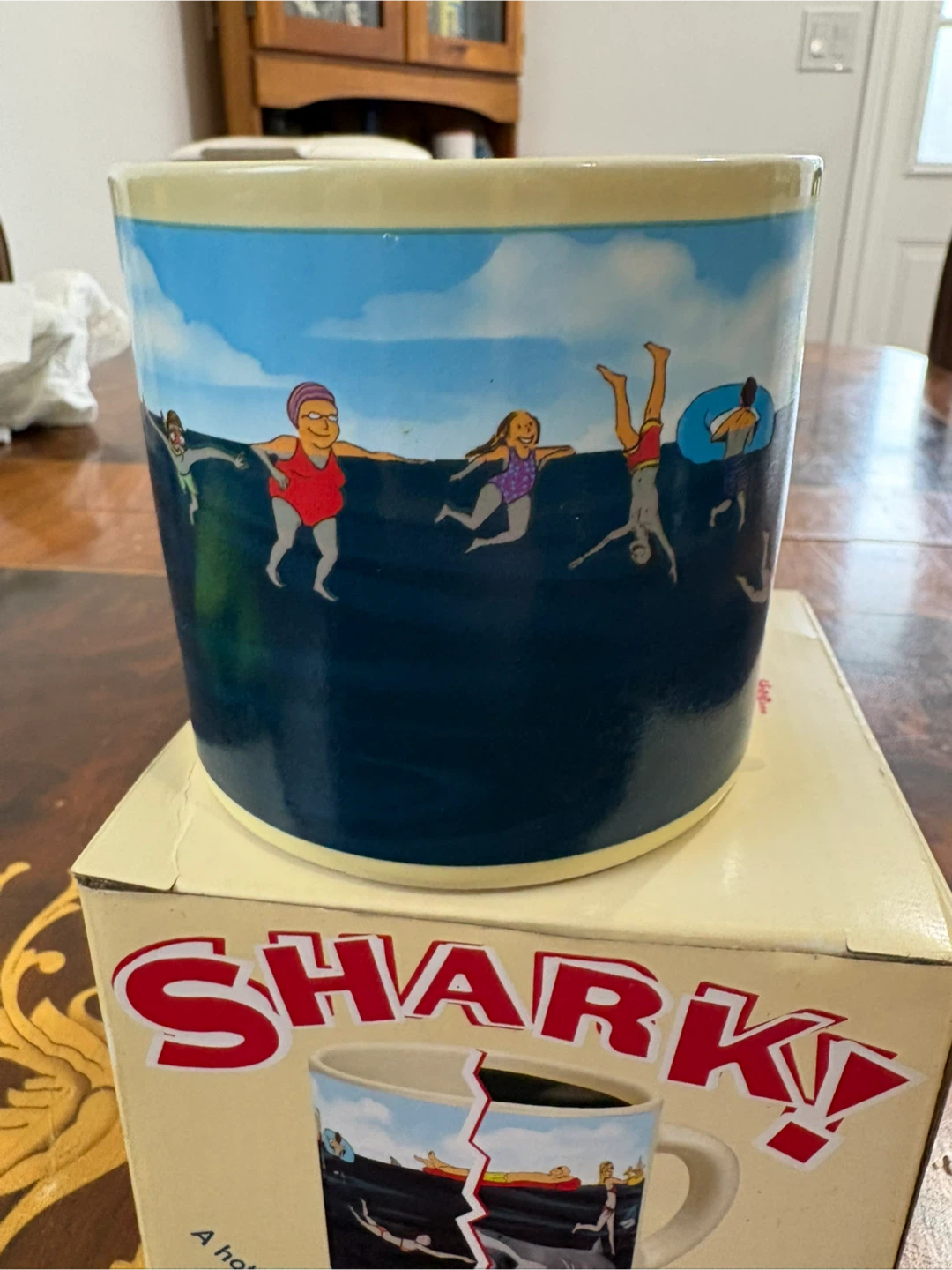 The Unemployed Philosophers Guild Shark Heat Changing Mug - photo 2