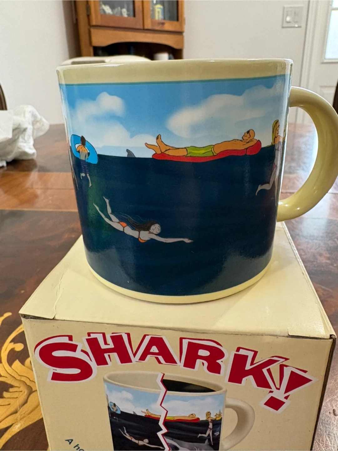 The Unemployed Philosophers Guild Shark Heat Changing Mug - photo 3