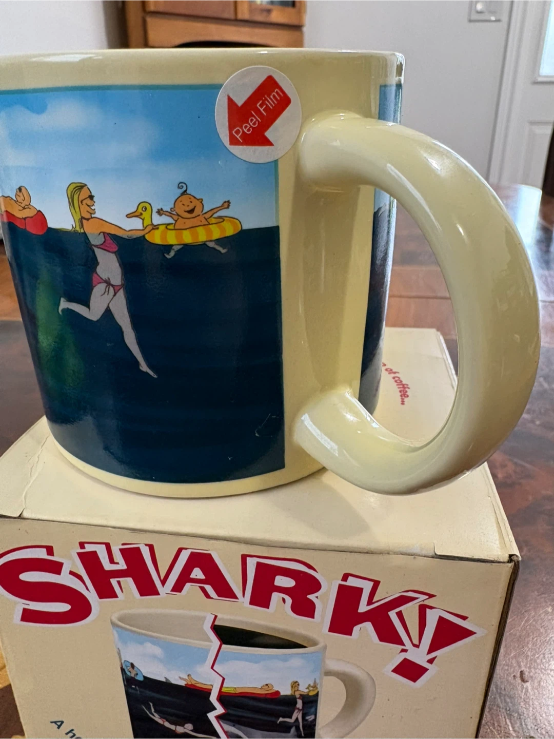The Unemployed Philosophers Guild Shark Heat Changing Mug - photo 4