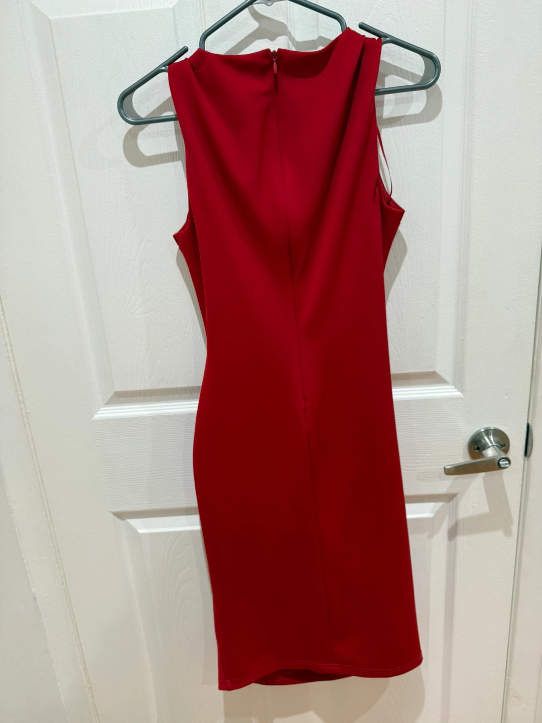 Suzy Shier Red Ruched Dress - S/P - photo 3