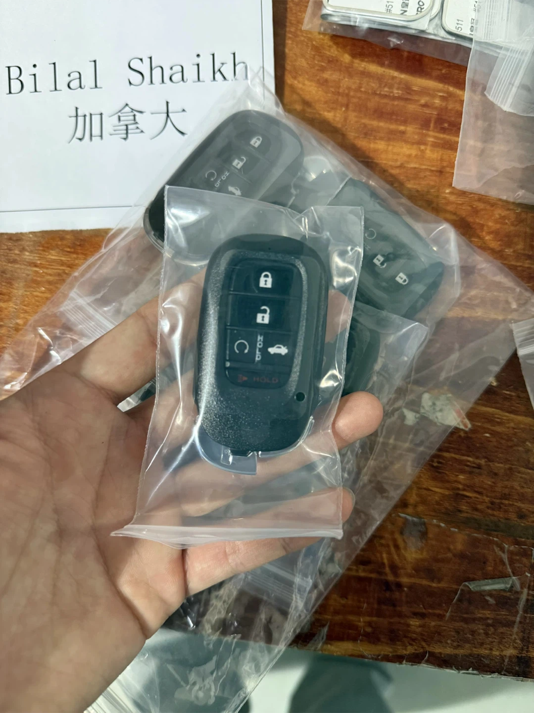 Honda civic Key Fob Replacement Shell - photo 2